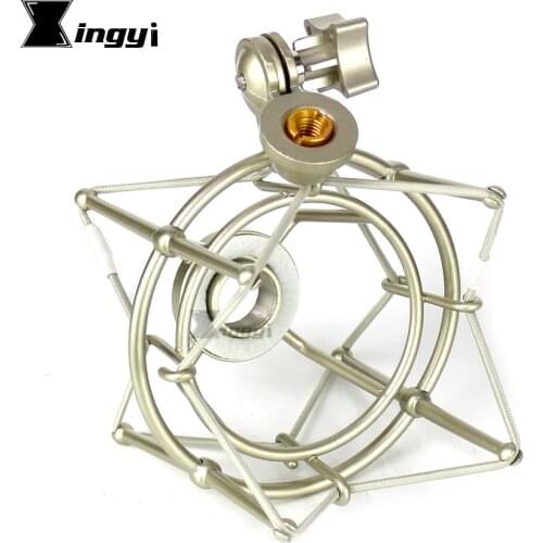 Metal Mic Stand Microphone Shock Mount Spider Shockproof For Audio Technica AT 5040 5045 4047 4060 4040 4080 2050 2035 2020 4050