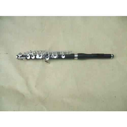 Concert piccolo kit mixed ebony 70%/ebonite 30%powder cupronickel part silver PL