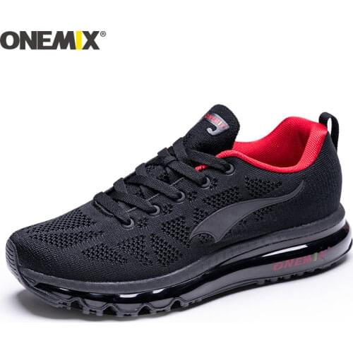 ONEMIX 2020 Men Running Shoes Sport Tennis Shoes Fashion Breathable Air Cushion Athletic Trainers Trail Sneakers Free Shipping