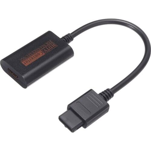 POHIKS 1pc High Quality Video Adapter Converter Durable HDMI-compatible Converters For Nintend 64/SNES/NGC/SFC