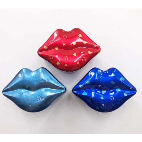 Custom Lip lashes package Wholesale dramatic glitter lashes box