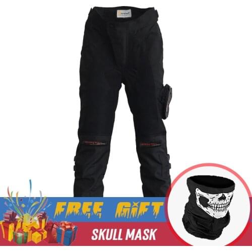 Motorcycle Racing Pants motorbike foot protection Clothes Drop Resistance riding gear guard Knee Pads trousers