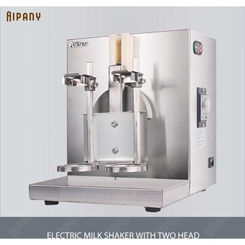YY120-2 double-head bubble tea shaking machine electric milk tea shaker machine 400RPM double frame cup drink beverage shaker