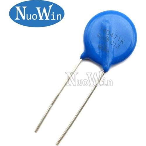 10pcs varistor 14D471K 470V piezoresistor 14d471