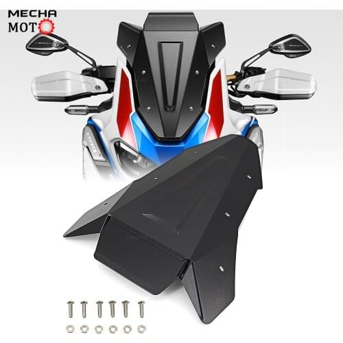 For honda africa twin crf1100 2020,windshield Windscreen crf 1100 ADV Adventure Motorcycle moto wind deflector Black