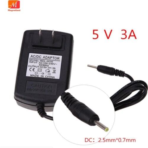 5V 3A AC DC Power Adapter Tablet Charger Charger Tablet Laptop 5v3a Power Supply Cable DC 2.5*0.7mm EU US plug