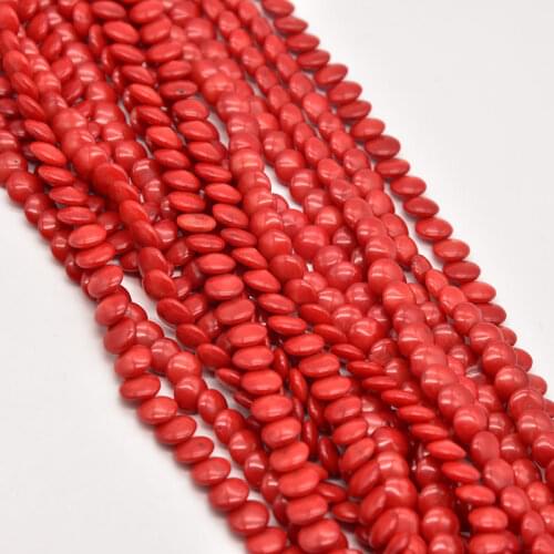 60pcs/lot 8mm Handmade Natural Coral Lamination Beads Vente En Bijouterie Diy Jewelry Aesthetic Making Accessories Crafts JA0485