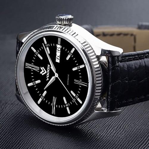 Men Watch 38mm NH36 Automatic Mechanical Wristwatches Luxury Gold Stainless Steel Sapphire Crystal Waterproof Watches Mens 2021