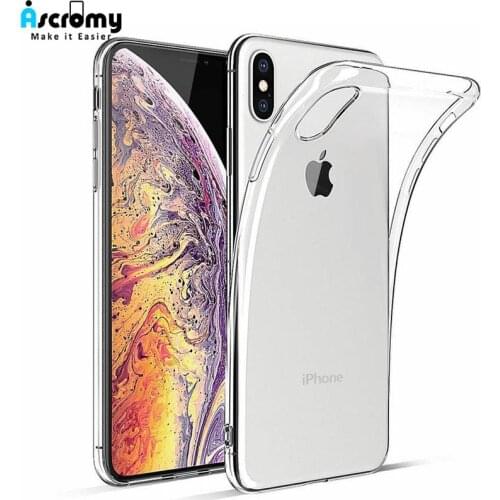 For iPhone 12 Mini 11 Pro Max XS XR X 8 7 6s 6 Plus SE 2020 5 Phone Case Premium Clear Soft TPU Gel Transparent Cover Protection