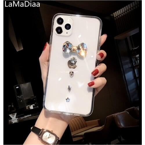 Shiny Bling Crystal Diamond Glitter Phone Case For Xiaomi Redmi 5 6 4X 5A 6A 7A 8A 9A Note4 5 6 7 8 9 Pro 4X 5A Soft TPU Cover