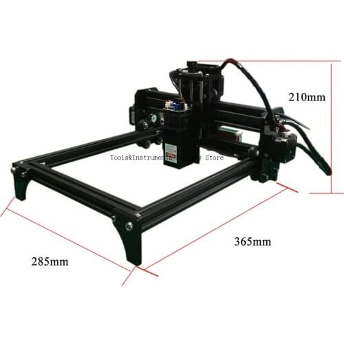Engraving machine 15000mw laser head wood milling machine 15W CNC PCB glass metal milling machine wood carving machine DIY CNC
