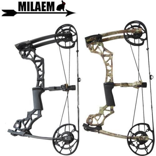 KAIMEI Archery 40-60lbs Compound Bow Steel Ball Dual Purpose Bow IBO 310FPS 80% Labor Saving Ratio Outdoor Shooting Accessories