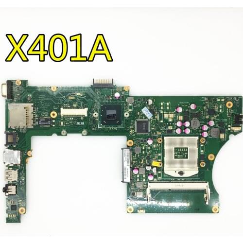X401A Motherboard HM76 HM70 REV 2.0 RAM For ASUS X401A F401A X501A X301A laptop Motherboard X401A Mainboard X401A Motherboard