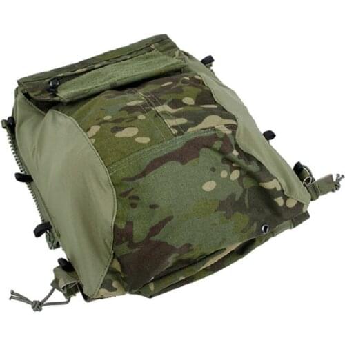 TMC-3189 MTP Tactical Vest Zipper Bag 2.0 Backplane Multicam Fabric