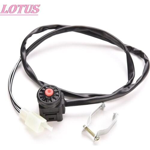 Motorcycle Kill Switch Red Push Button Horn Starter Dirt Bike ATV UTV Dual Sport For 22mm Handlebar Mounted Bars Universal Hot