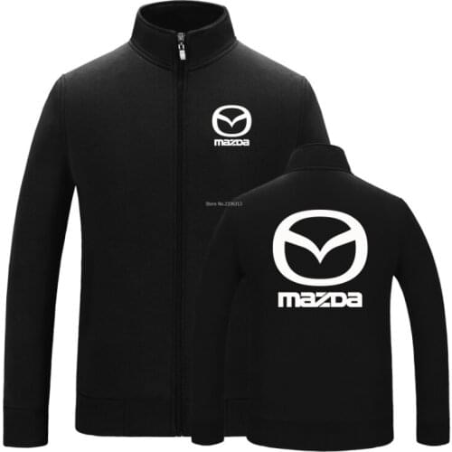 Winter autumn stand collar for male Mazda sweatshirt letter after-sales maintenance work coat 4S shop jacket 4 styles