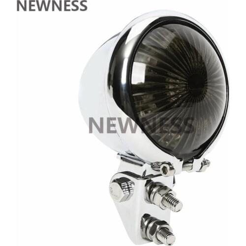 LED Motorcycle accessories Adjustable Cafe Racer Style Stop Tail Light Motorbike Brake Rear Lamp Taillight for Chopper Bobbe