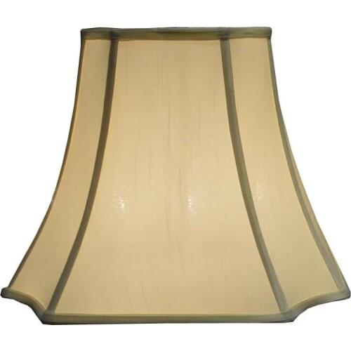 Chinese cloth lampshade shell personality creativity square small table lamp floor lamp large simple accessories bedroom bedside