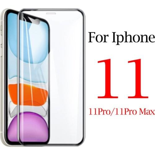 Tempered glass iphone11 pro protective glass on for ipnone 11pro 11 pro max safety glas i phone ip pro11 max11 mxa tremp film ap
