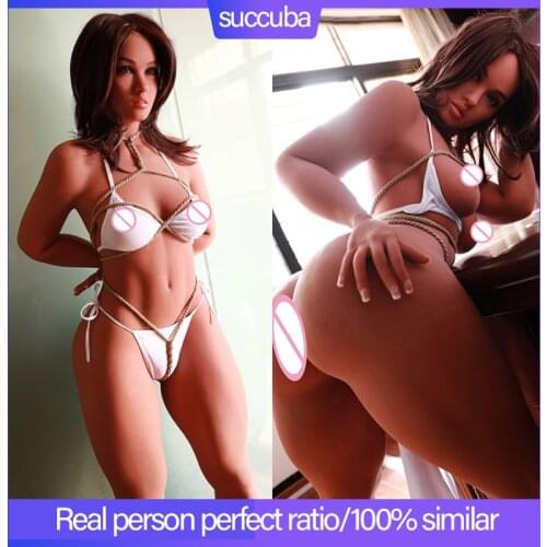 168cm Big Breasts Real Silicone Sex Doll Man Realistic Vaginal Oral Cat Ass TPE and Metal Skeleton Sexy Beauty