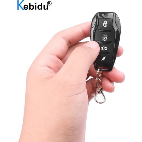 Wireless Key RF Transmitter EV1527 Code 433Mhz Remote Control Switch for Garage Door Opener Rolling Gate Lamp Lights