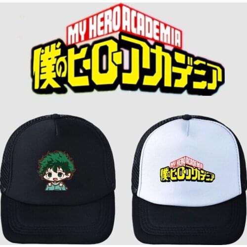My Hero Academia for Woman Baseball Cap Adult Kawaii Ladies Hat Cartoon Fashion Cotton Summer Female Trendy Peaked Caps