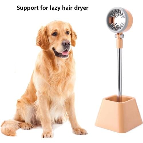 Pet Hair Dryer Holder Stand 180° Rotating Hair Dryer Bracket Dog Dry Hair Convenient Practical Dog Grooming Cleaning Supplies