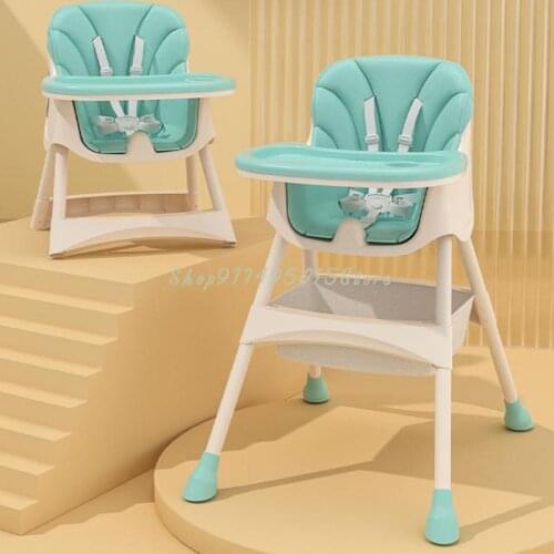 Baby Dining Chair Children Eating Dining Table And Chair Baby Learning Chair Non-folding Portable Multifunctional Seat