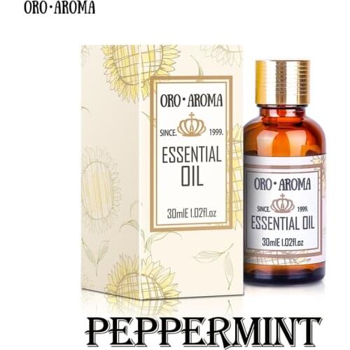Famous brand oroaroma peppermint oil Moisten throat remove halitosis Relieve itching Relax Sleeping peppermint essential oil