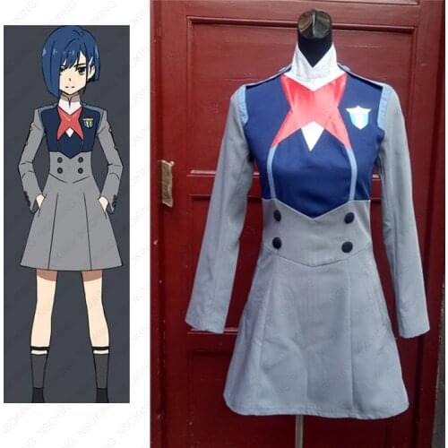 Anime DARLING in the FRANXX ICHIGO Cosplay Costume