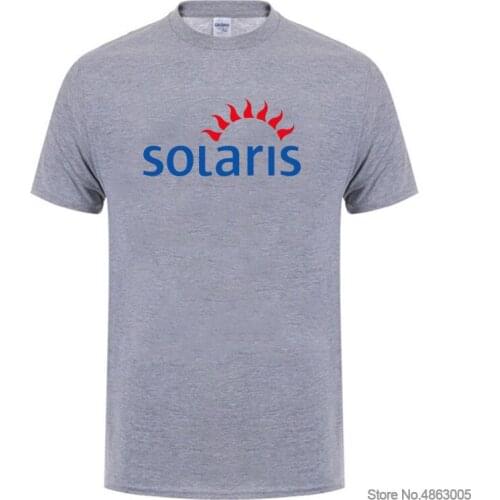 New O Collar Men Solaris T-Shirt Short Sleeve Mens T Shirt Short Sleeve Cotton Man Tshirt For Male Clothing