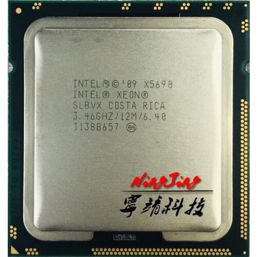 Intel Xeon X5690 3.4 GHz Six-Core Twelve-Thread CPU Processor 12M 130W LGA 1366