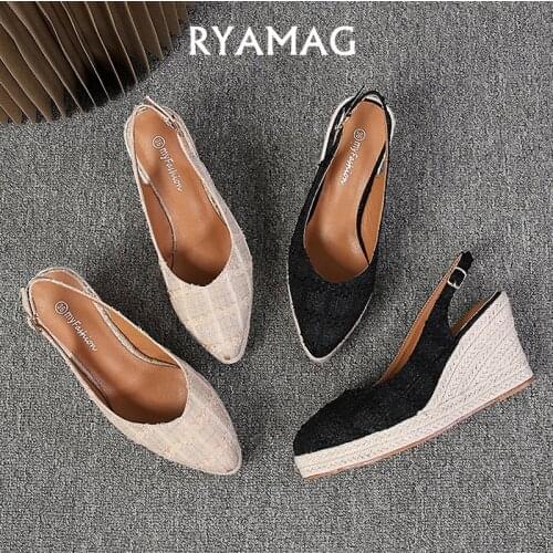 RYAMAG Women's Shoes With A Strap