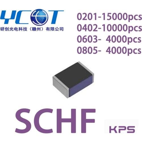 SCHF 0402① Multilayer Chip Ceramic Inductor Bluetooth RF 5G AI EMI 3C Phone Video Audio Computer Mobile Office Communication
