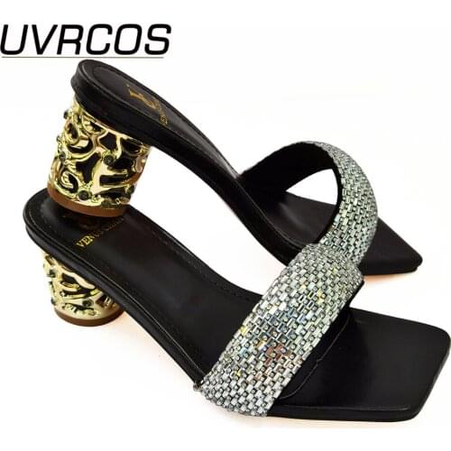 \Fashion Lady Pumps Elegant Italy Shoes Italian In Women High Quality African Wedding Shoes Nigerian Women Sandals High Quality