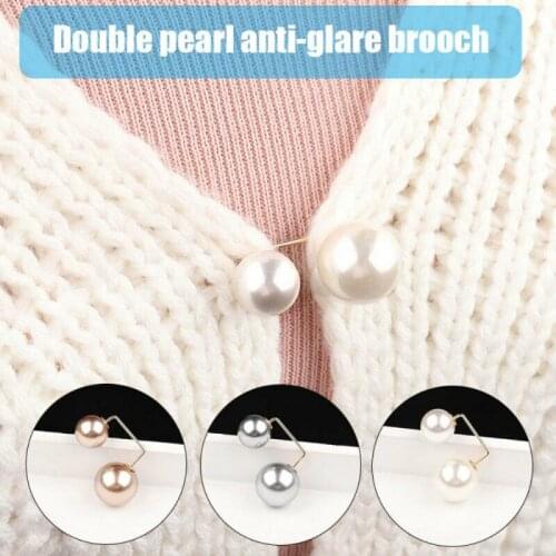 1 Pc Womens Elegant Fashion Imitation Pearl Brooch Pin Fastener For Female Fashion Jewelry Wedding Party Bijoux Best Gift 2021