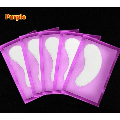 5PCS 8 Colors Eye Pads Eyelashes Isolated Gaskets Makeup Lashes Eyelash Extension Supplies Cosmetics Beauty Tools For Woman