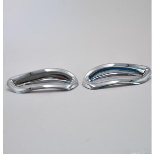 2 X Rear Fog Light Protector Bezel Cover Trim for Qashqai J11 2014-2017