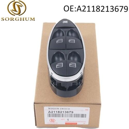 A2118213679 Master Window Control Switch For 2003-2009 Mercedes Benz E320 E500 E55