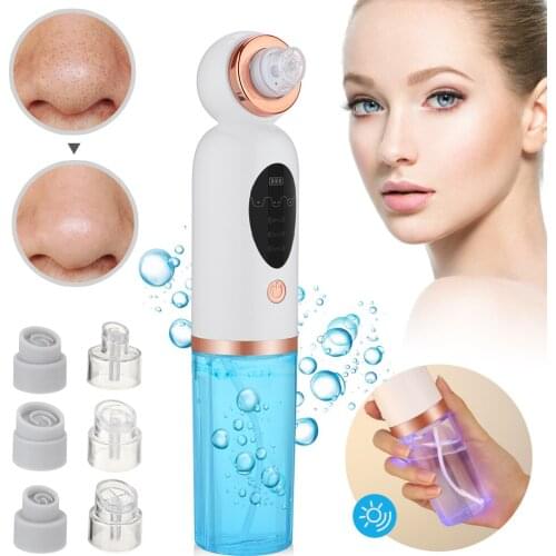 Bubble Blackhead Remover Electric Pore Cleaner Vacuum Suction For Acne Pimple Black Dot Removal Facial Skin Care Beauty Device