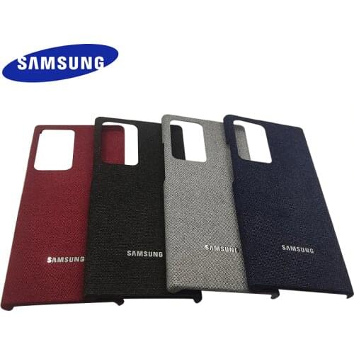 SAMSUNG S20FE Case Hiha Canvas Pattem Standing Cover For Galaxy Note 20 Ultra Note20 S20 FE A31 M31 Luxury Leather Phone Case