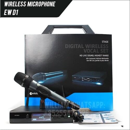 EWD1 EW D1 True Diversity digital wireless microphone system mic range with 300 meters FOR SENNEHSIER Wireless Microphone