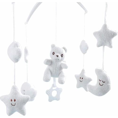 D7WF Baby Bed Hanging Toy Stroller Hanging Accessories Baby Room Decoration Eco-friendly Plush Hanging Pleasant Toys