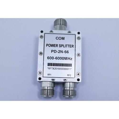 Power Divider N-type Radio Frequency Divider 600MHZ-6G 2.4 5.8G One to Two Power Divider