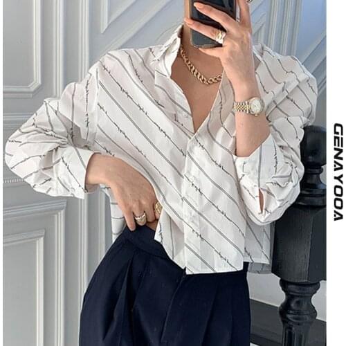 Genayooa Womens Long Shirts
