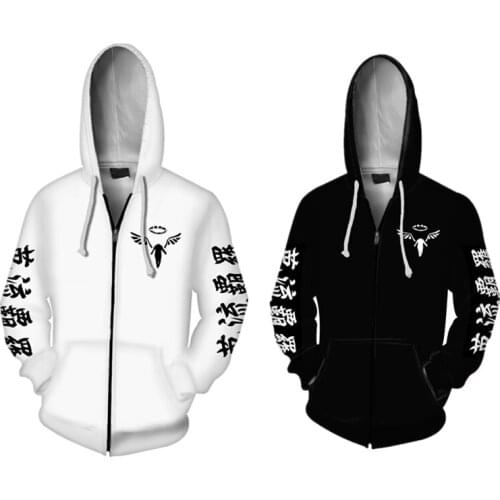 Hot new style Tokyo Revengers Hoodie Anime Manjiro Sano Graphic Hoodie for Men Sportswear Cosplay Clothes