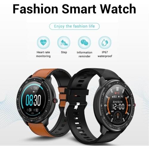 KINGNUOS Smart Watch Global Version IP68 Waterproof Smartwatch Women Men Watches For Android iOS Haylou LS05 From Xiaomi