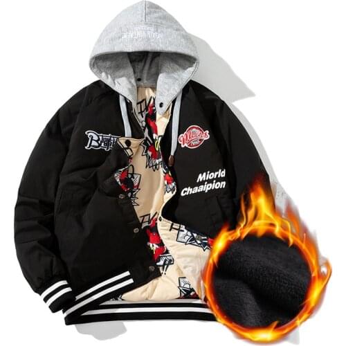 MA-1 Bomber Jacket Embroidery Men Women Letter Hip Hop Pilot Jacket Couple Motorcycle Jacket Windbreaker Male Winter Parkas