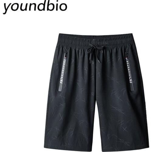 M-8XL Summer Mens Casual Shorts Sweat Absorbent Breathable Plus Size Fashionable Comfortable Shorts Loose Casual Shorts