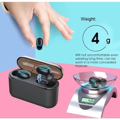 Min sport Bluetooth 5.0 Earphones TWS Wireless Headphones Handsfree Sports Earbuds Gaming Headset for xiaomi huawei kiki